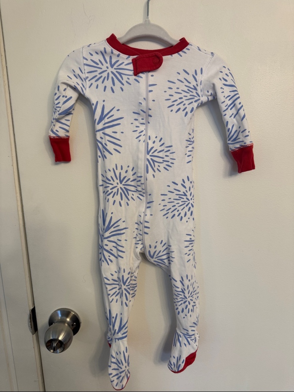 The Beaufort Bonnet company Firework Print One-Piece Pajamas